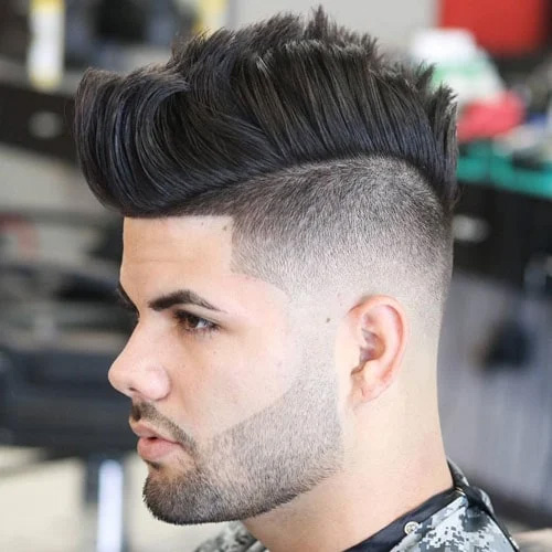 tunsori-barbati-2022-Undercut Mohawk