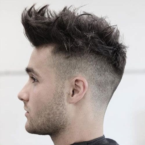 Tunsoare High Taper Fade Quiff