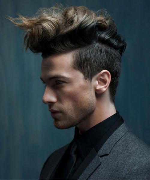 Tunsori Par Cret Baieti-Tunsoarea Wavy Undercut