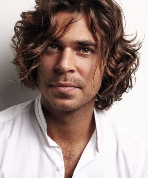 tunsori par cret baieti-Beachy Waves or Curls