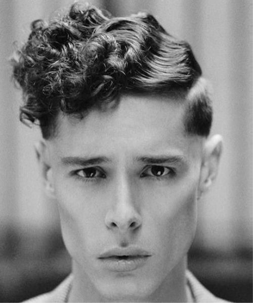 tunsori par cret baieti-tunsoarea curly side part