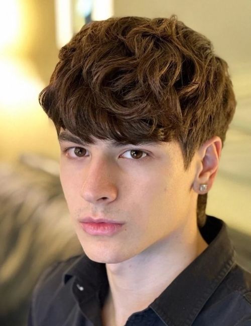 tunsori barbati in functie de forma fetei- fata diamant