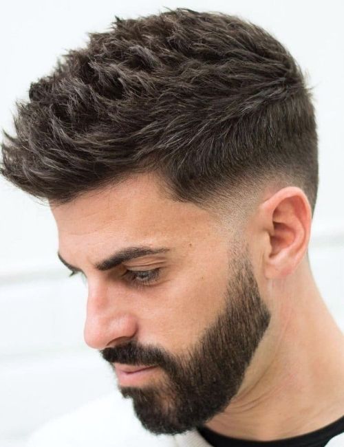 tunsori barbati in functie de forma fetei- fata inima