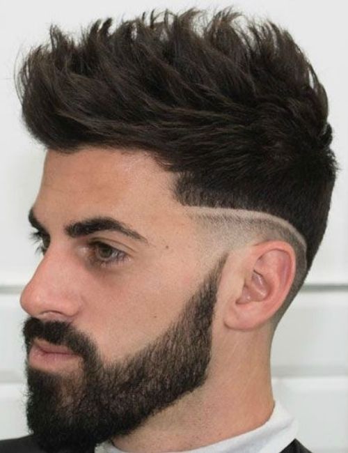 tunsori barbati in functie de forma fetei- fata ovala 01