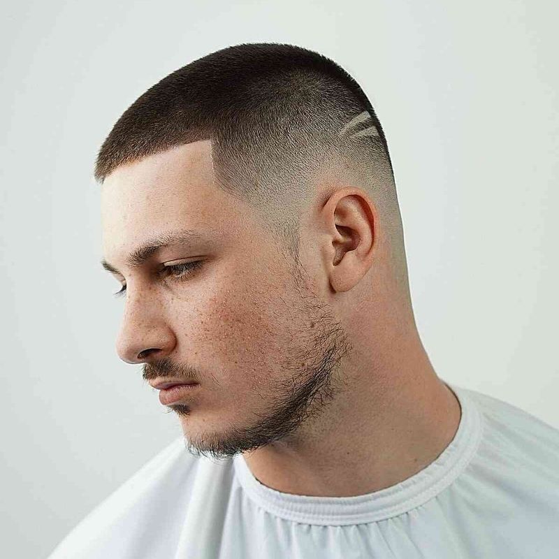 tunsori pentru bărbați 2025-tuns buzz cut