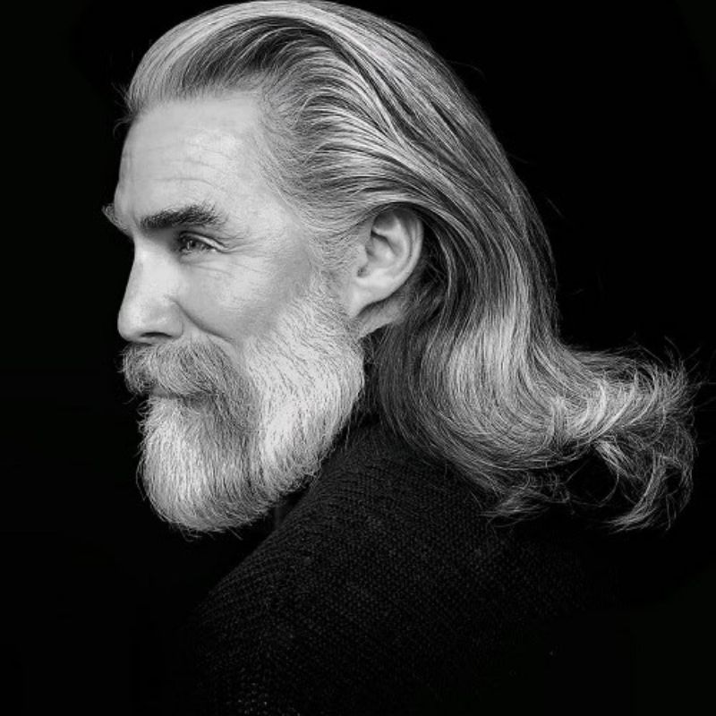 tunsoare băieți păr lung-long slick back