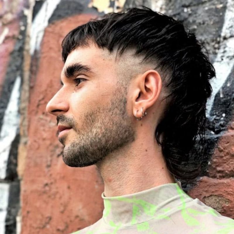tunsoare băieți păr lung-tunsoare mullet