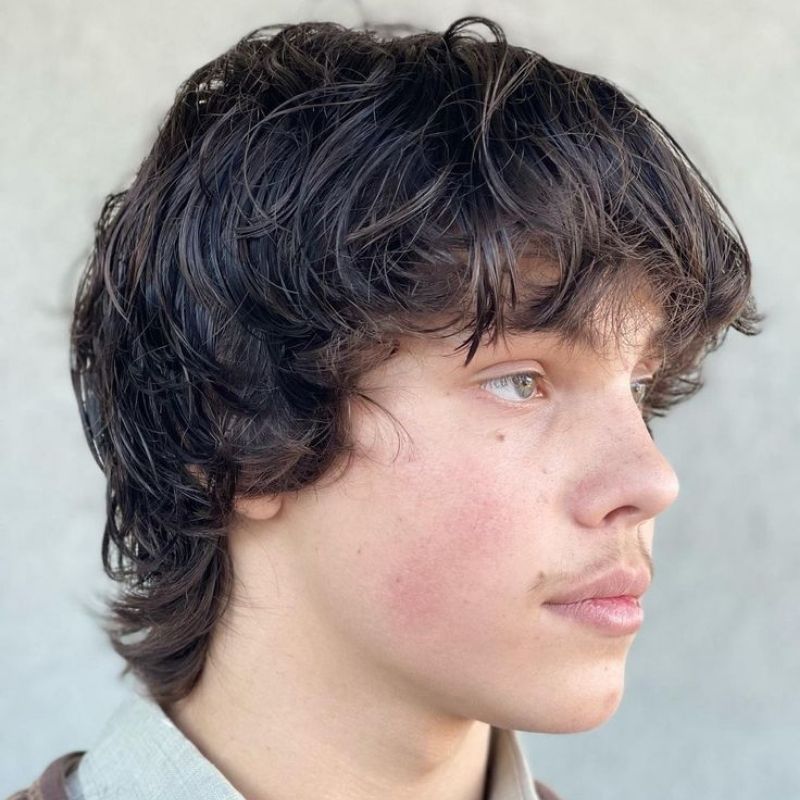 tunsori barbati 2025-tuns shaggy