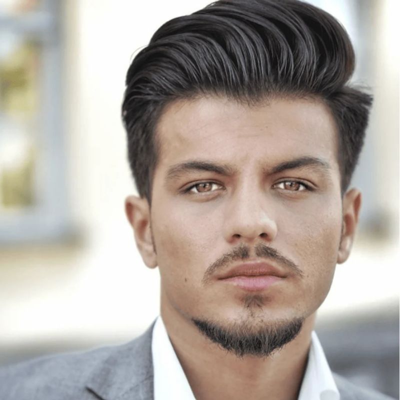 barba scurtă-barba Dapper Goatee