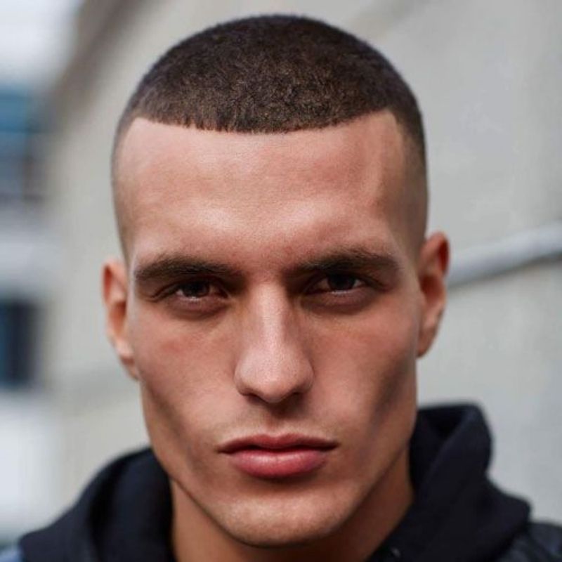 Frizura Băieți -buzz cut modern