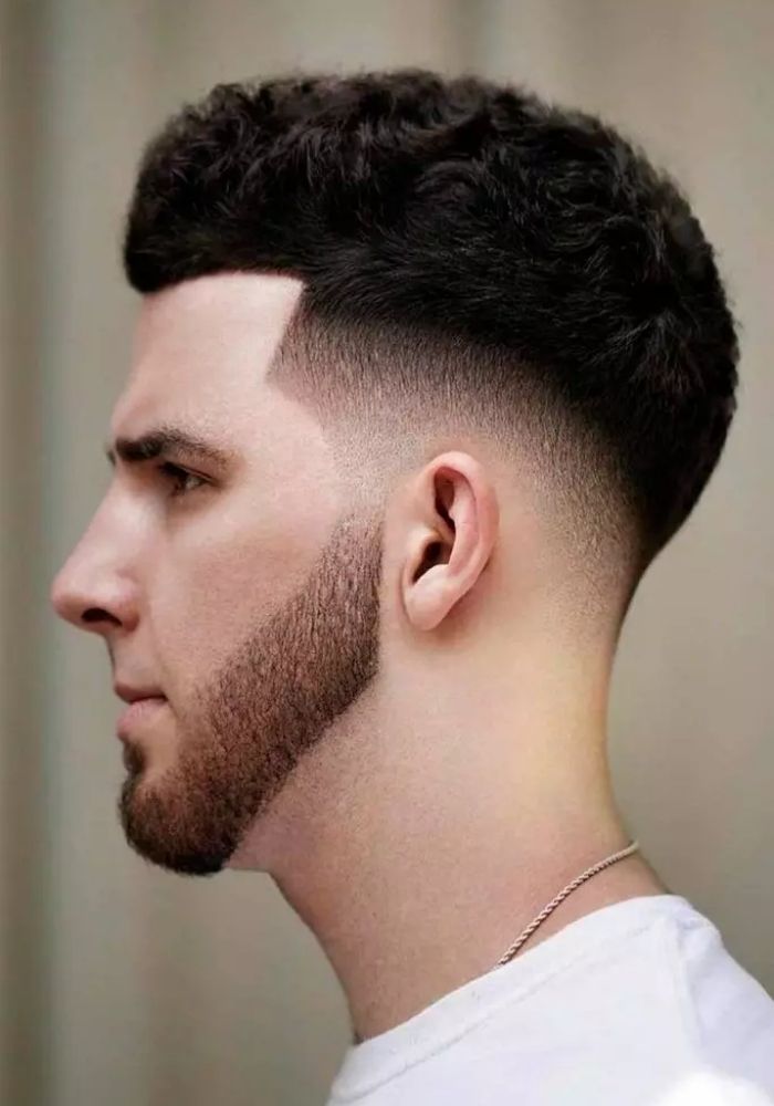 tunsoare mid fade -taper